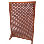 Ahşap Paravan - (150*100 cm) Tik Rengi
