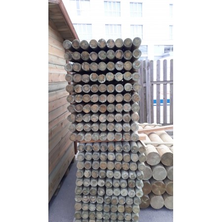 Yuvarlak Kazik Boy 200 cm Çap : 8 cm