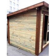 Model 2 Ahşap Bahçe Kulübesi