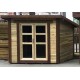 Model 1 Ahşap Bahçe Kulübesi